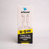 Arizone R-9 20W Type-C to Lightning Cable – Fast Charging & Data Transfer
